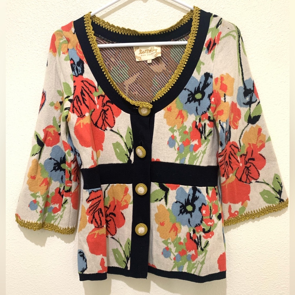 Anthropologie Lia Molly Sweater Cardigan